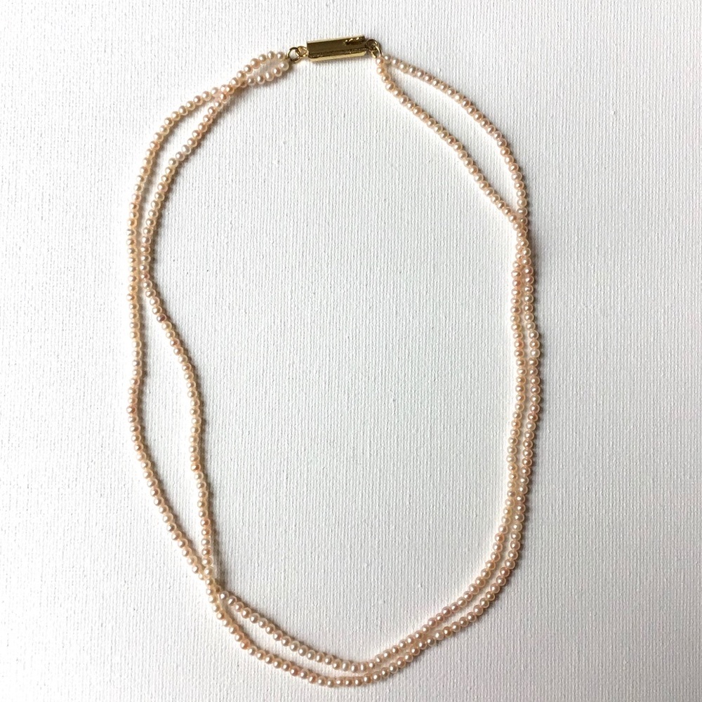 Pink Necklace with Clasp